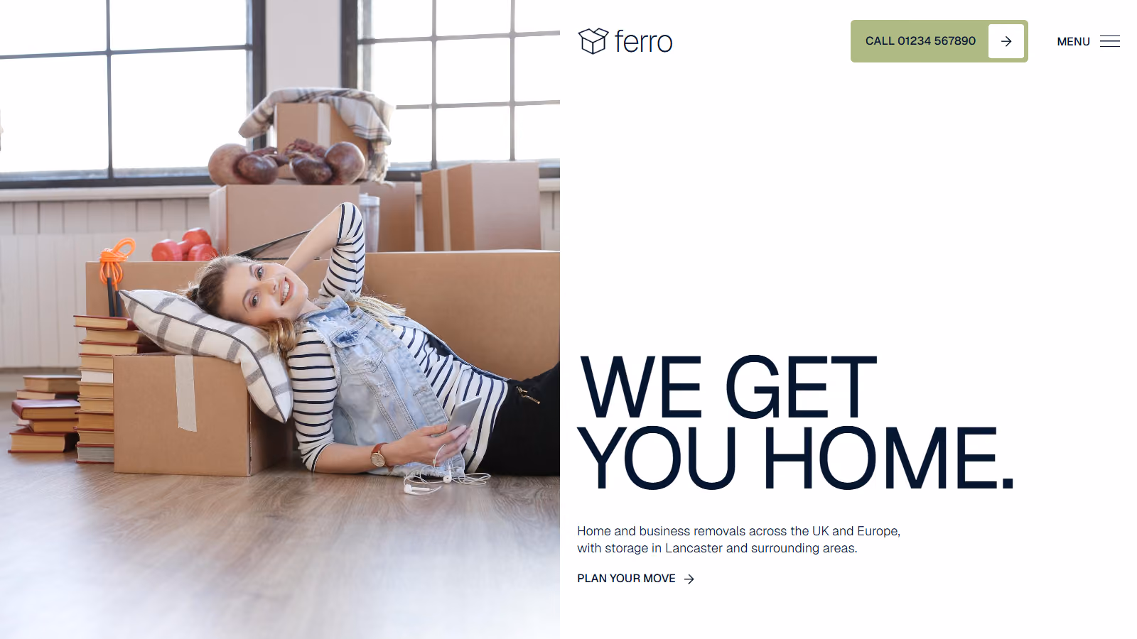 Ferro, removals site