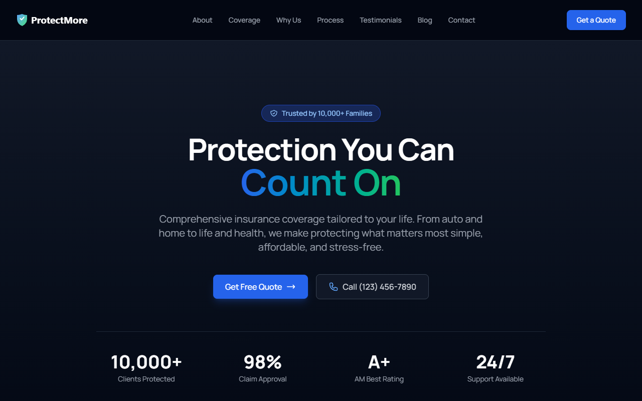 ProtectMore live preview